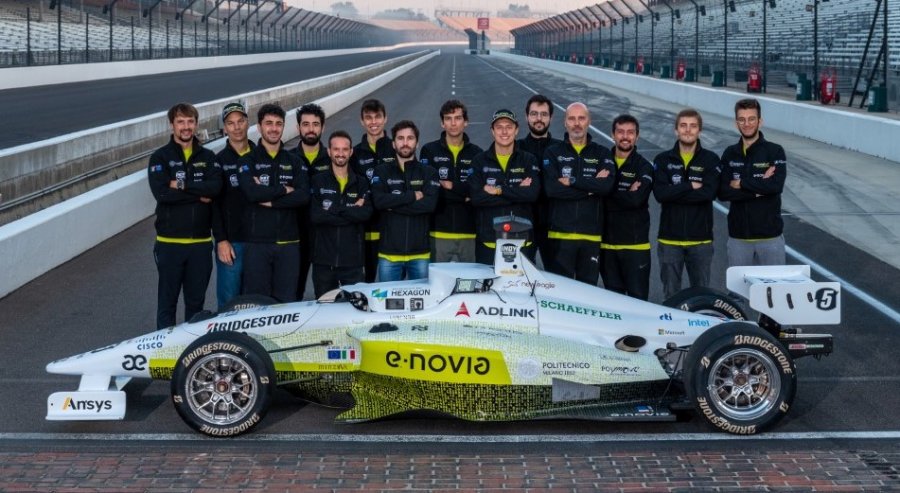 Dallara AV-21 self-driving race car.