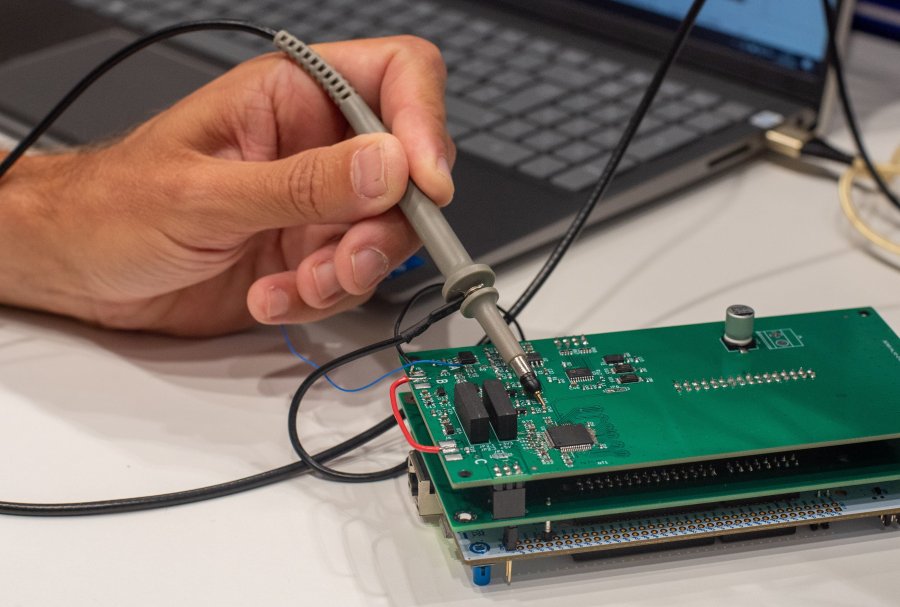 Prototyping of PCB boards for sensors.