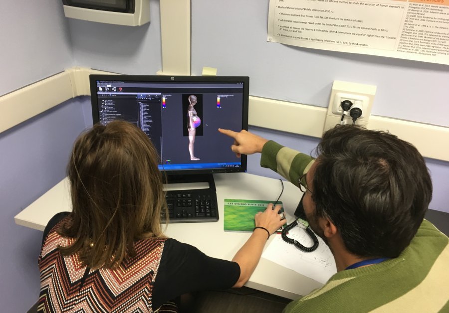 Numerical modelling of EMF exposure assessment of foetuses.
