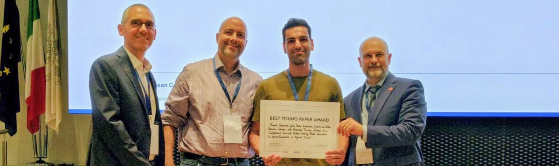 MED 2026: Best Young Paper Award a Manuel Camarda