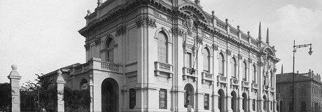 Building of the Directorate - Facade in front of Piazza Leonardo da Vinci